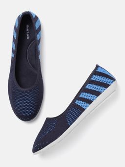 Marc Loire - Knitted Blue Flat Ballet