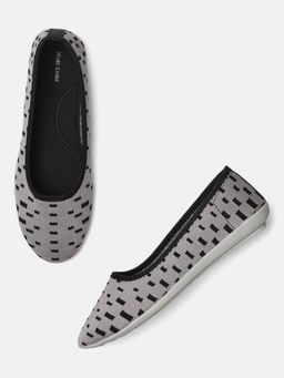 Marc Loire - Knitted Grey Flat Ballet