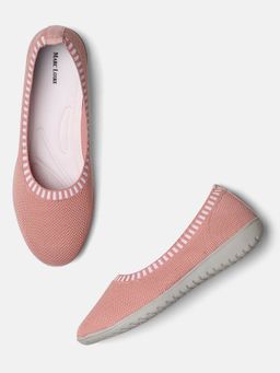 Marc Loire - Knitted Pink Flat Ballet