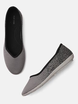 Marc Loire - Knitted Grey Flat Ballet
