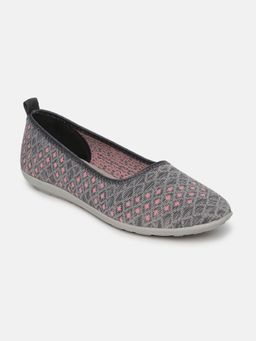 Marc Loire - Knitted Grey Flat Ballet