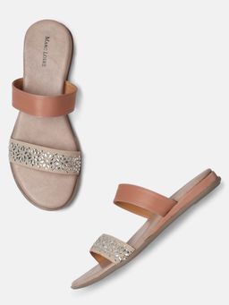 Marc Loire - Embellished Cream Flat