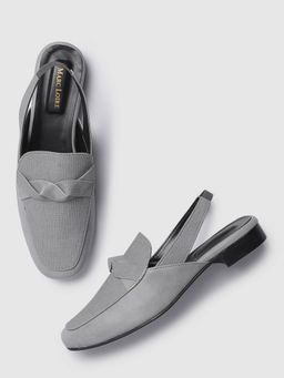Marc Loire - Solid Grey Mules