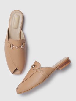 Marc Loire - Solid Beige Mules