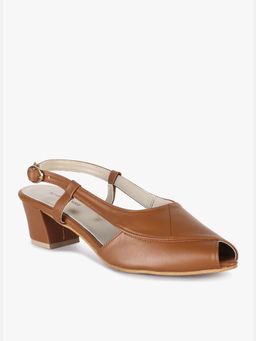 Marc Loire - Solid Tan Heels