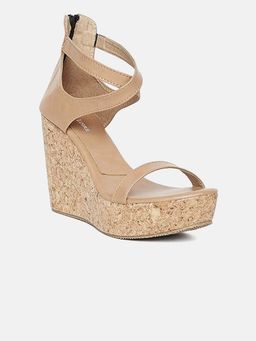 Marc Loire - Solid Tan Wedges