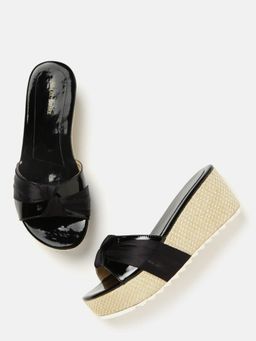 Marc Loire - Solid Black Wedges