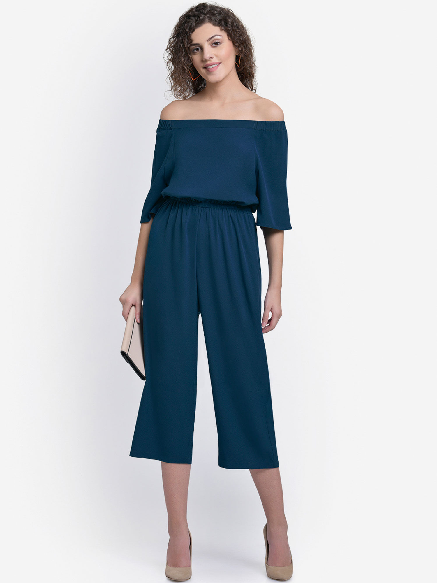 martini Turquoise Off Shoulder Jumpsuit-picture-18