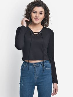 Martini - Black Solid Top