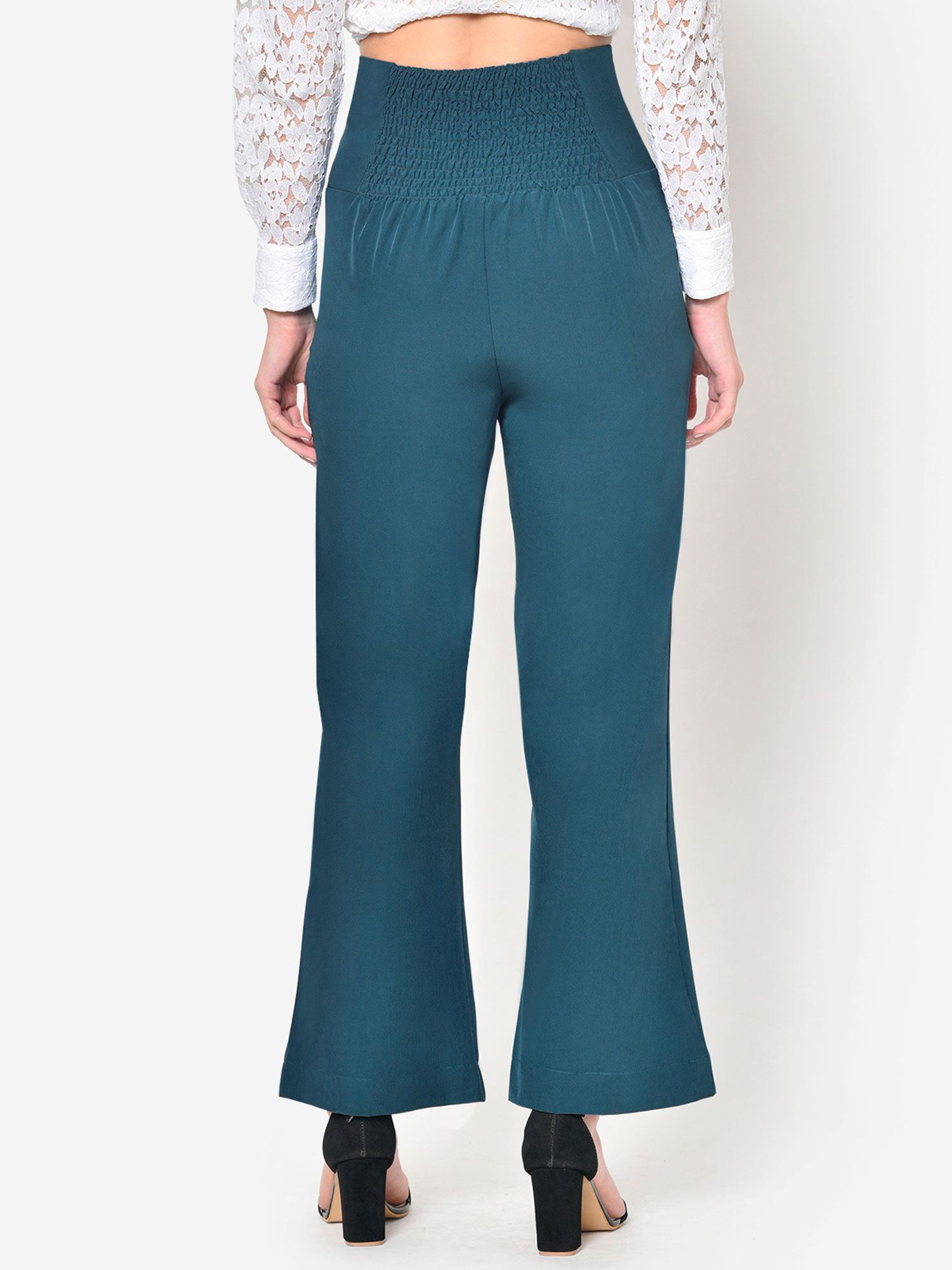 Buy MARTINI Women Turquoise Blue High 