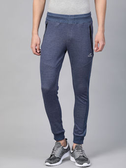 Alcis - Blue Slim Fit Solid Joggers
