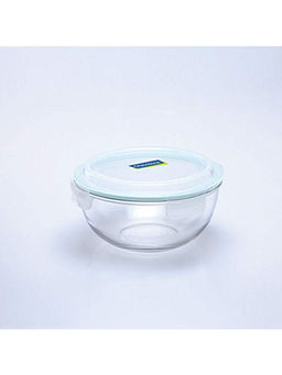 Glasslock - Mixing Bowl Airtight Break Resistant Food Storage Container, Round, 1000 ml