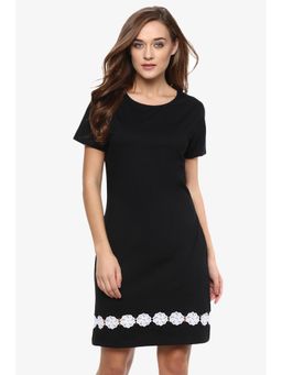 Miss Chase - Black Mini Shift Dress