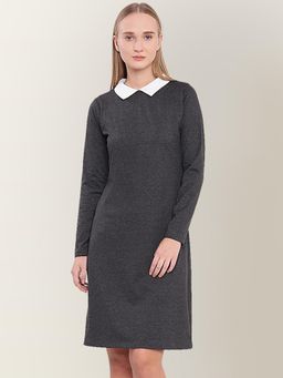 Miss Chase - Grey Shift Dress