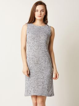 Miss Chase - Grey Mini Shift Dress