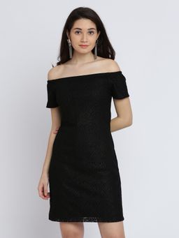 Miss Chase - Black Mini Dress
