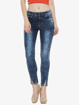 Miss Chase - Navy Blue Denim Jeans