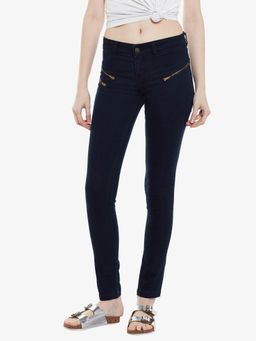 Miss Chase - Navy Blue Denim Jeans