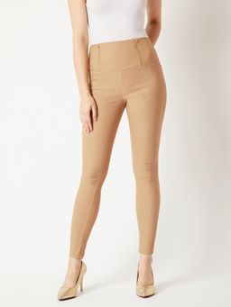 Miss Chase - Beige Skinny Jegging