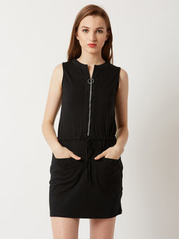 Miss Chase - Black Mini Shift Dress