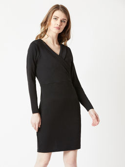 Miss Chase - Black MIni Dress