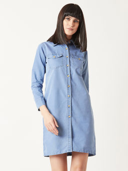 Miss Chase - Light Blue MIni Dress