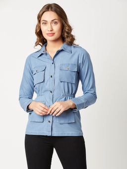 Miss Chase - Light Blue Denim Jacket