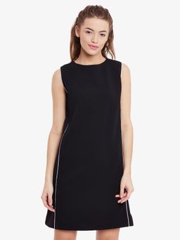 Miss Chase - Black Mini Shift Dress