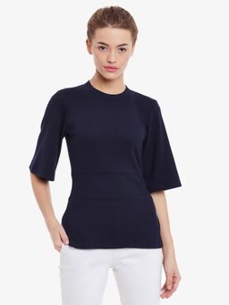 Miss Chase - Navy Blue Top