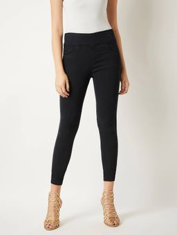 Miss Chase - Black Super Skinny High Rise Jegging