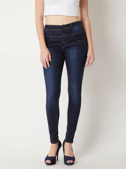 Miss Chase - Navy Blue Denim Jeans