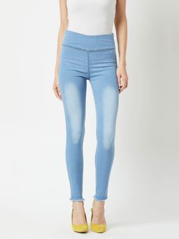 Miss Chase - Light Blue Denim Jegging