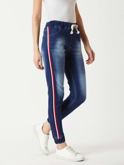 Miss Chase - Navy Blue Jogger Pant