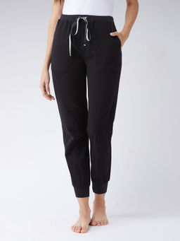 Miss Chase - Black Printed Jogger