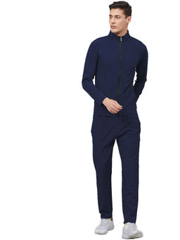 CHKOKKO - Men Full Sleeve Zipper Sports Gym Tracksuit (Set of 2)