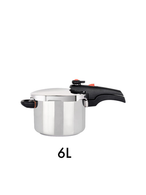 Buy Meyer Presta Stainless Steel Dual Pressure Cooker, 6L Online