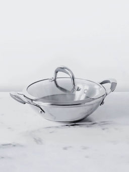 Meyer - Select Stainless Steel Kadai 26cm (Induction & Gas Compatible)