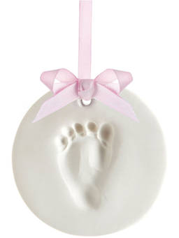 Pearhead - White Baby Prints Hanging Keepsake