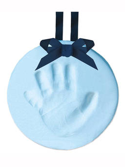 Pearhead - Blue Baby Prints Hanging Keepsake