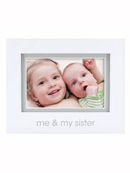 Pearhead - White Me & My Sister Frame