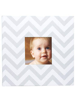 Pearhead - Grey Chevron Photo Album