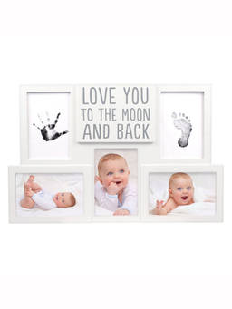 Pearhead - White Love You To The Moon And Back Collage Frame