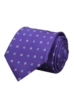 Tossido - Purple Fine Woven Micro Fiber Necktie