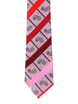 Tossido - Pink Fine Woven Micro Fiber Necktie