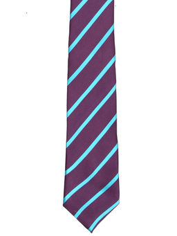 Tossido - Purple Fine Woven Micro Fiber Necktie