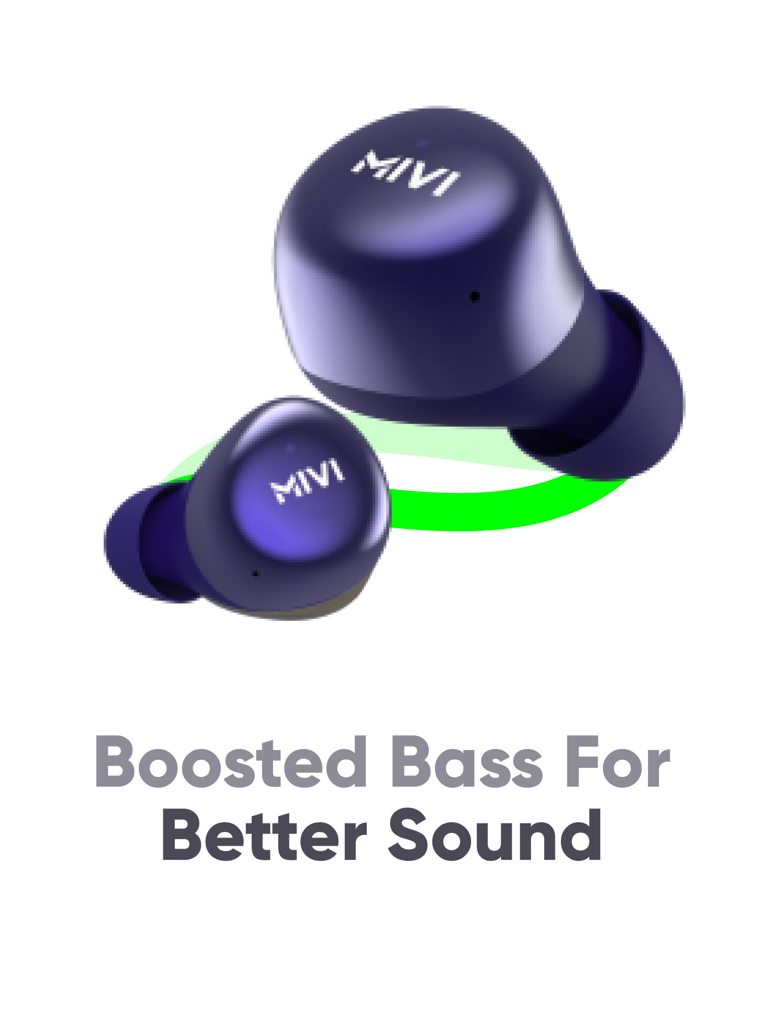 Bluetooth Earbuds Mivi M40 Duopods Headphones Mivi M40 Colors M40