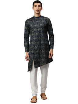 Manyavar - Men's Blue Kurta