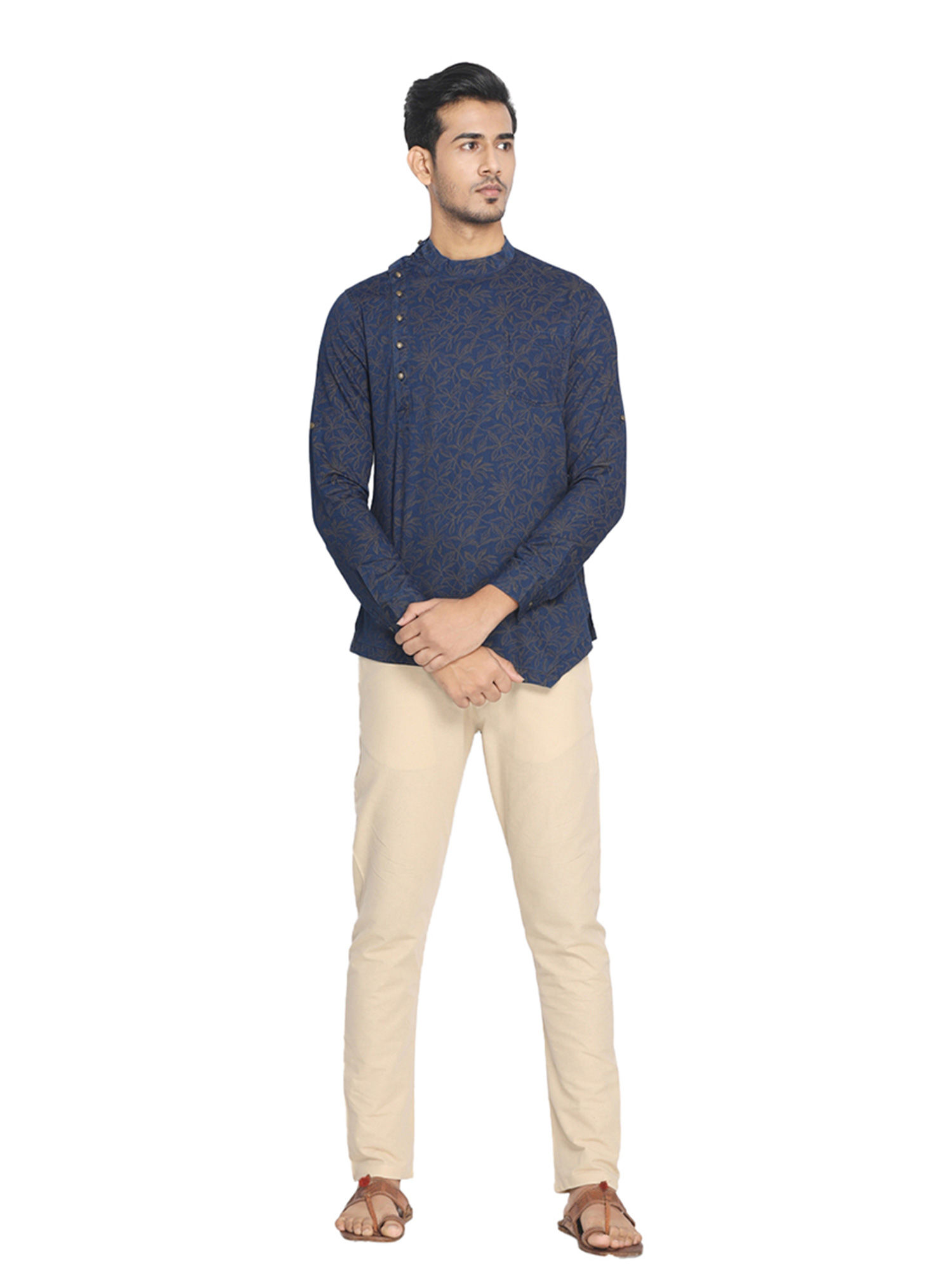 Buy Manyavar Indigo Blue Denim Only 
