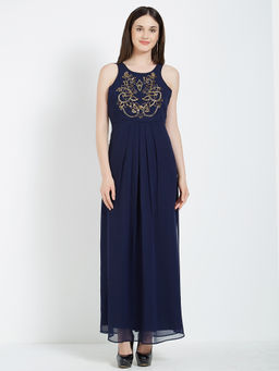 MISH - Navy Blue Maxi Dress