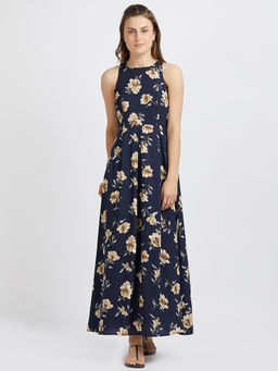 MISH - Navy Blue Maxi Dress